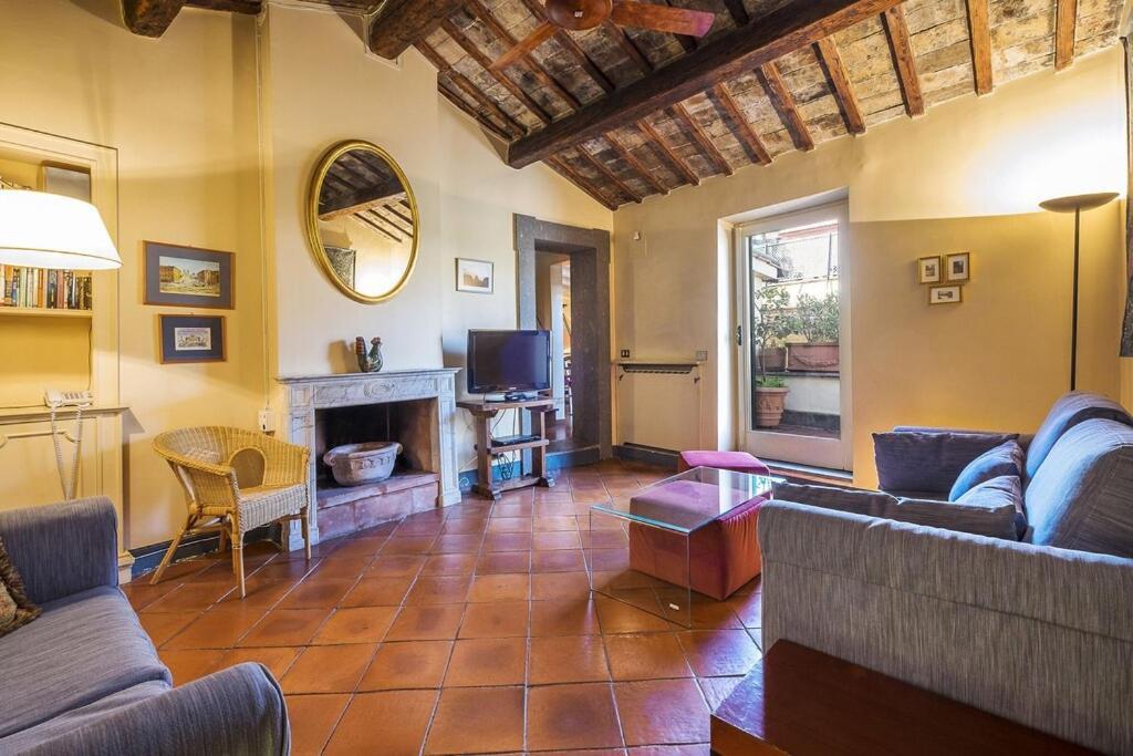 Navona Penthouse Apartment With Terraces 罗马 外观 照片
